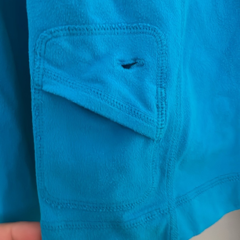 3 for $25! LULULEMON Star Runner Long Sleeve Angel Blue Size 8 - Picture 4 of 6